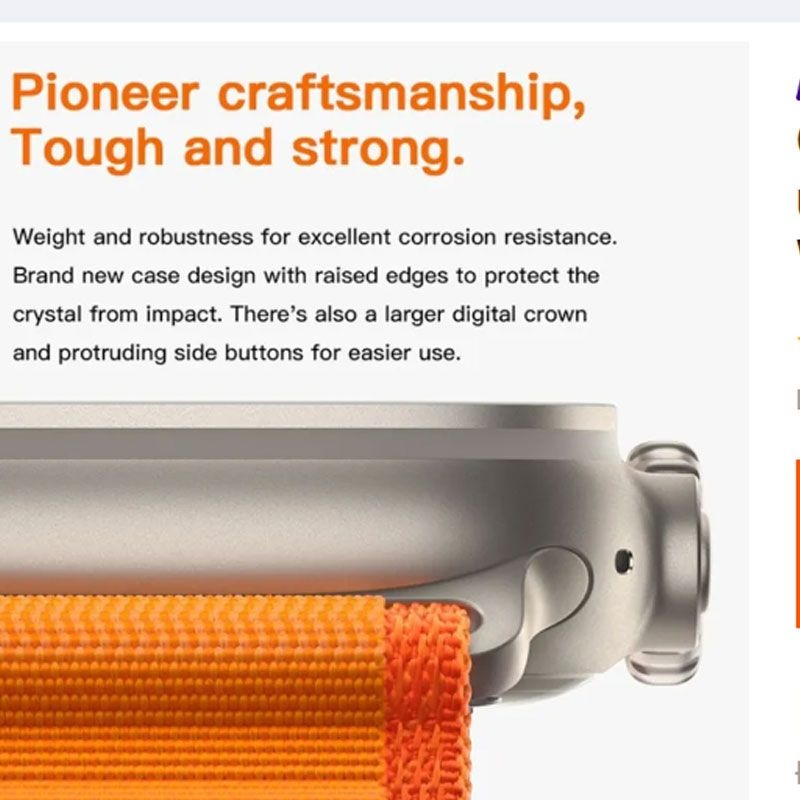 T20 ultra2 with 4 Strap Series 9 Gesture Operation Bluetooth Call Smartwatch Wireless Charging HD Big Screen Fitness Watch