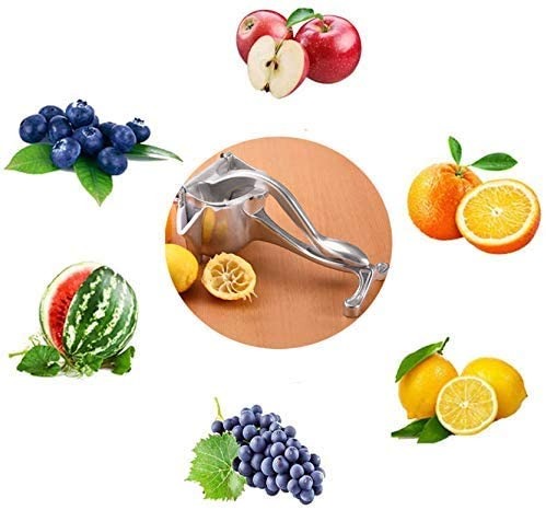Manual Fruit Juicer Alloy Fruit Press, Lemon Squeezer Home and Multipurpose Usage